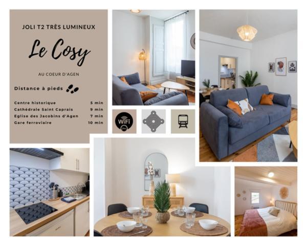 Le Cosy Magnifique T2 Neuf Centre Ville Gare 800 M Agen Eksteriør billede